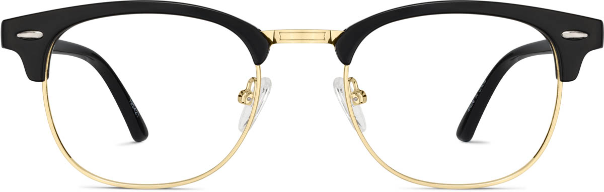 Black Browline Eyeglasses