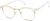 Angle view of Bravo Browline 195423 in Clear thumbnail