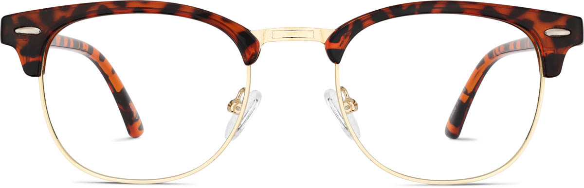 Tortoiseshell Bravo Browline Glasses