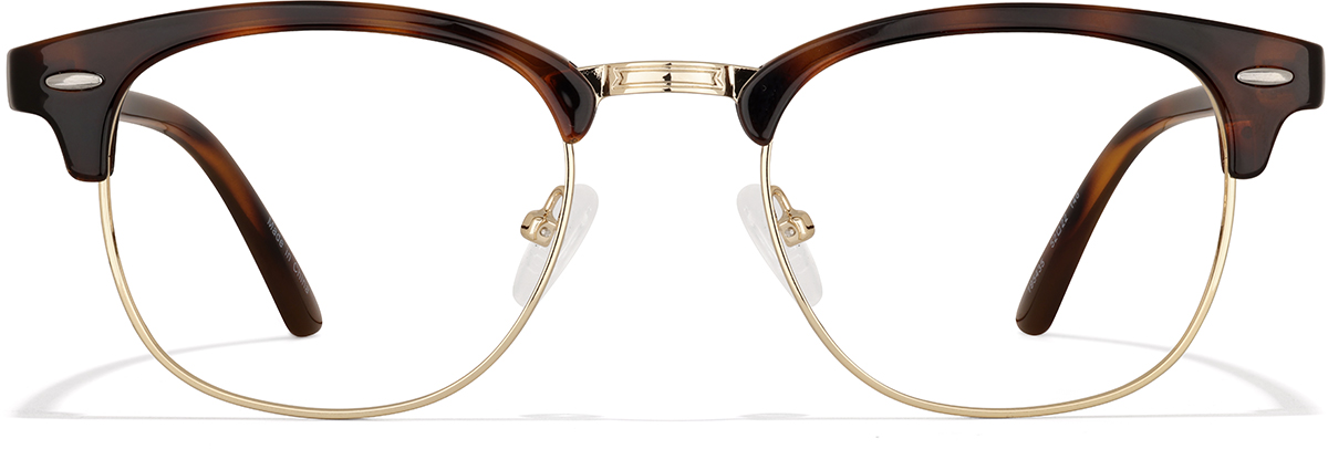 Tortoiseshell Bravo Browline Glasses #195435