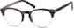 Angle view of Browline Glasses 196032 in Wood Texture thumbnail