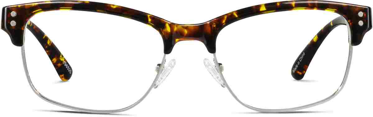 Tortoiseshell Wilshire Browline Eyeglasses