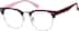 Browline Glasses 196618 in Red