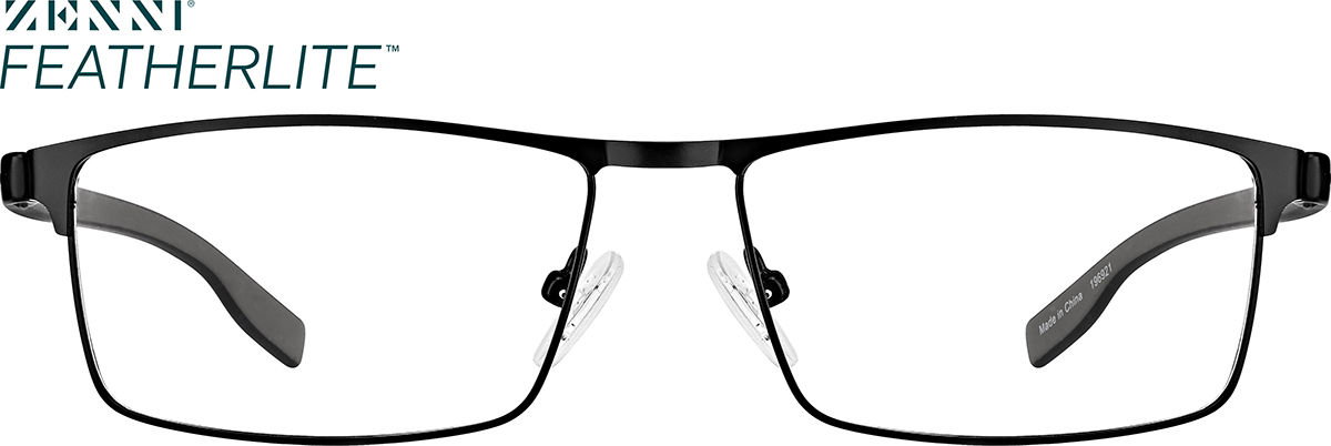 Black Rectangle Glasses