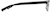 Side view of Rectangle Glasses 196921 in Black thumbnail