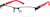 Angle view of Rectangle Glasses 197321 in Black thumbnail