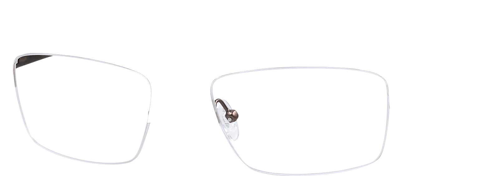 ぢゅ Brown Rectangle Glasses #197415 | Zenni Optical
