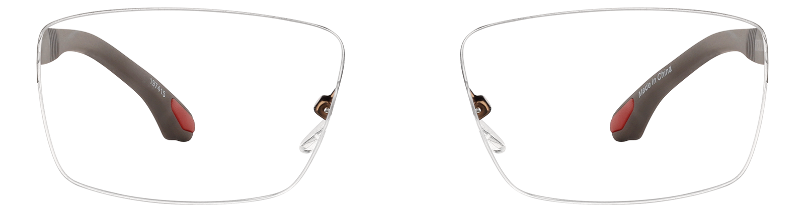 Brown Rectangle Glasses #197415 | Zenni Optical