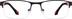Rectangle Glasses 197421 in Black