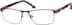 Rectangle Glasses 197515 in Brown