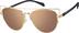 Premium Aviator Sunglasses 197614 in Gold