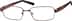 Rectangle Glasses 197915 in Brown