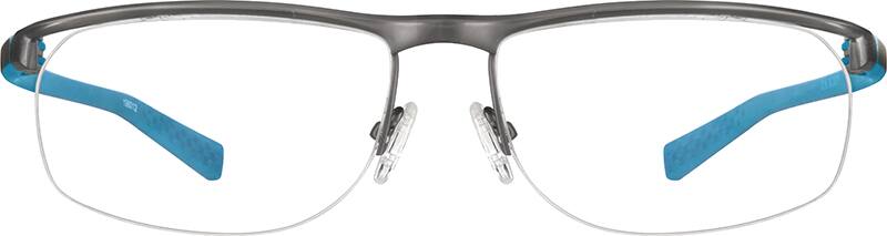Black Rectangle Glasses #198021 | Zenni Optical