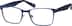 Rectangle Glasses 198516 in Blue