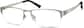 Angle view of Coach Me Glasses 199612 in Gray thumbnail