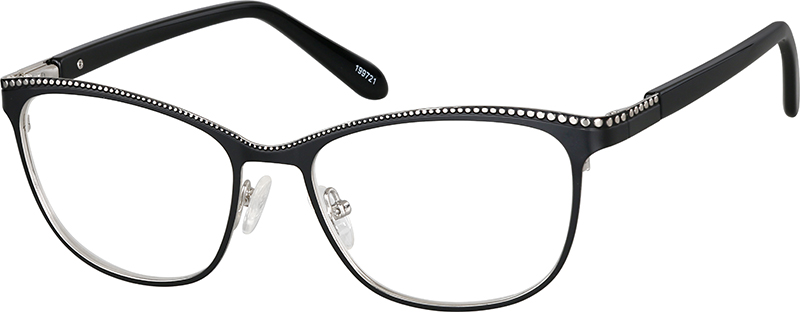 Black Cat Eye Glasses 199721