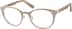 Round Glasses 199919 in Cream