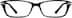 Rectangle Glasses 200721 in Black