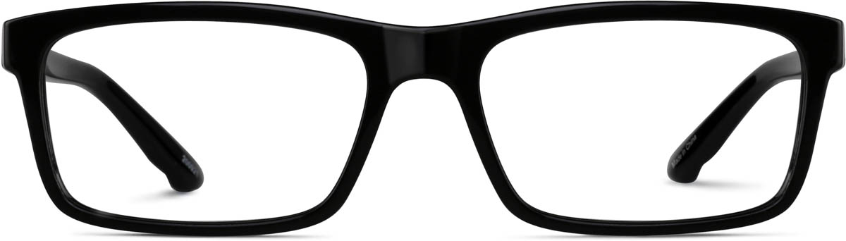 Black Rectangle Glasses