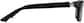 Side view of Rectangle Glasses 200921 in Black thumbnail