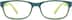 Kids' Rectangle Glasses 2010116 in Green
