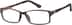 Kids’ Rectangle Glasses 2010215 in Brown