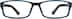 Kids’ Rectangle Glasses 2010221 in Black