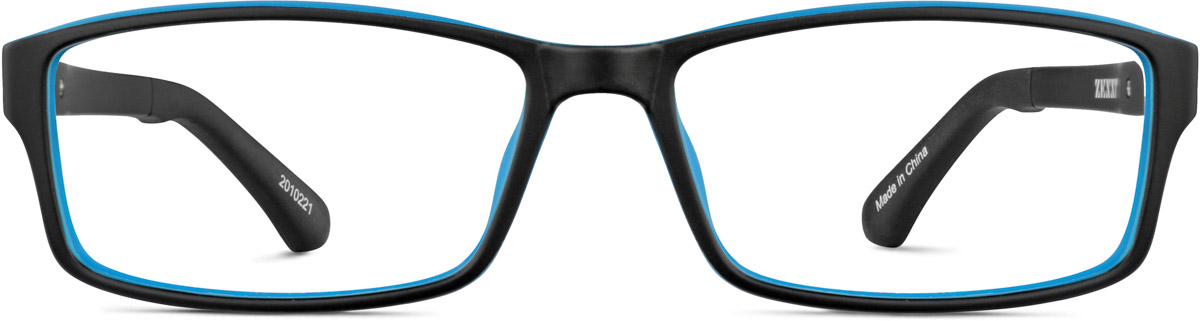 Black Kids’ Rectangle Glasses