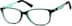 Kid's Rectangle Glasses 2010321 in Black