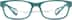 Kid's Rectangle Glasses 2010524 in Teal