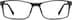 Rectangle Glasses 2010621 in Black