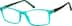 Rectangle Glasses 2010624 in Turquoise