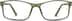 Rectangle Glasses 2010634 in Olive