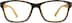 Kids' Square Glasses 2011021 in Black