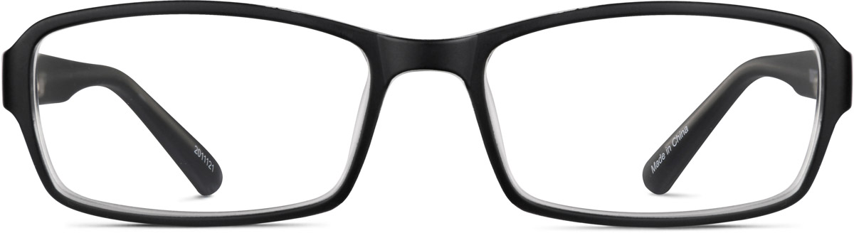 Black Kids’ Rectangle Glasses