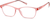 Angle view of Kids’ Rectangle Glasses 2011319 in Pink thumbnail