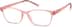 Kids’ Rectangle Glasses 2011319 in Pink