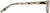 Side view of Kids’ Rectangle Glasses 2011335 in Ivory Tortoiseshell thumbnail