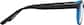 Side view of Kids' Square Glasses 2011921 in Black thumbnail