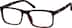 Rectangle Glasses 2012315 in Brown