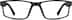 Rectangle Glasses 2012421 in Black