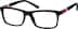Rectangle Glasses 2012621 in Black