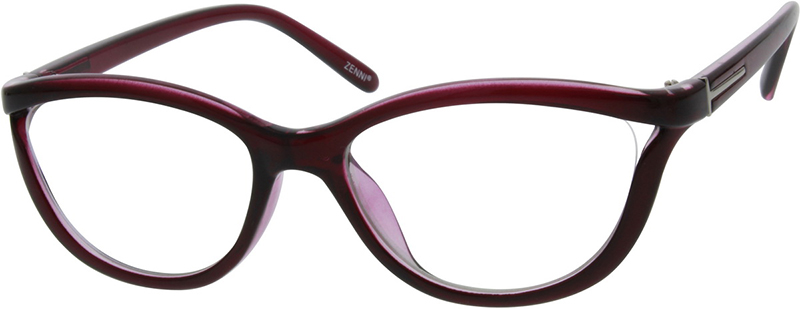 Purple Cat Eye Glasses 201417
