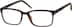 Rectangle Glasses 2014715 in Brown