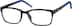 Rectangle Glasses 2014716 in Midnight Blue