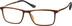 Rectangle Glasses 2015515 in Brown