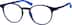 Round Glasses 2016116 in Blue