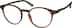 Round Glasses 2016125 in Tortoiseshell