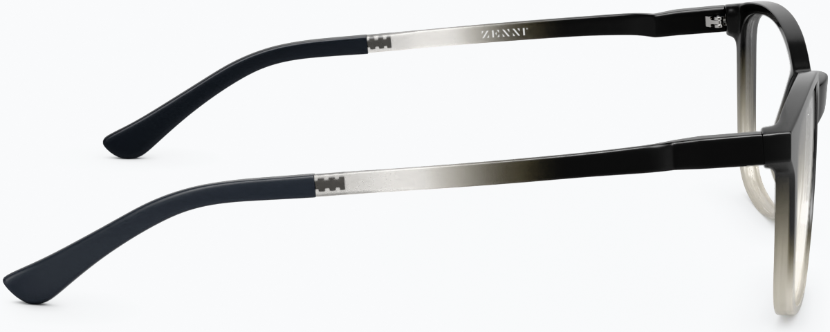 Side view of Square Glasses 2016212 in Gray thumbnail