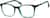 Angle view of Square Glasses 2016224 in Green thumbnail